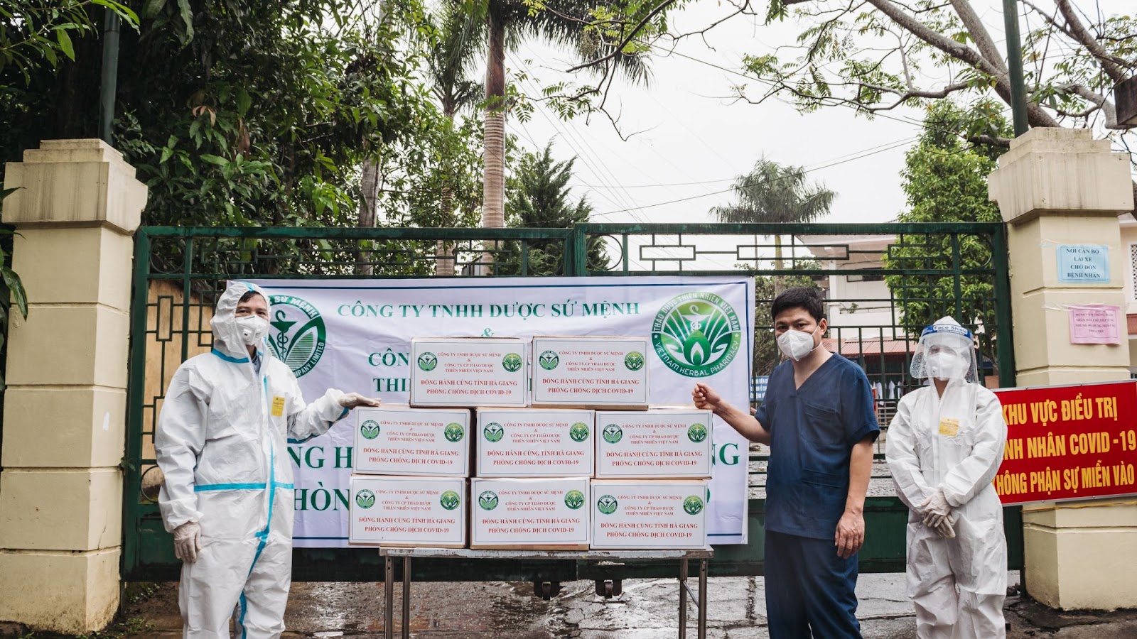 VNH Pharma hỗ trợ thảo mộc SV cho bệnh nhân