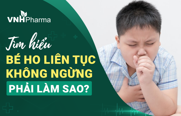 Nguyên nhân trẻ bị ho liên tục không dứt và cách xử trí