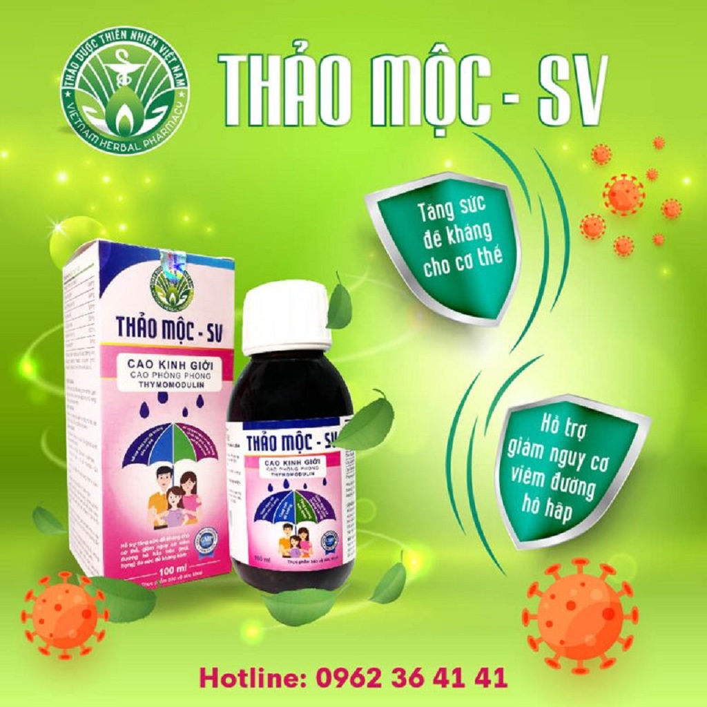Siro ho cho bé Thảo Mộc SV
