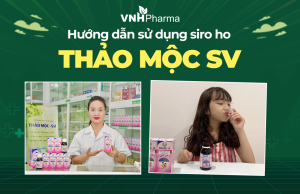 Cho trẻ sử dụng siro ho Thảo Mộc SV sao cho hiệu quả?