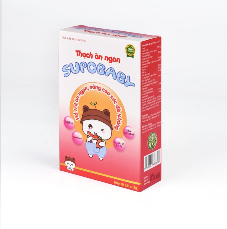 Combo 2 hộp Thạch ăn ngon SUPOBABY 5IN1 giúp bé ăn ngon, tiêu hóa tốt, tăng sức đề kháng cho bé