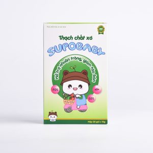 Thạch chất xơ SUPOBABY 5IN1 hỗ trợ nhuận tràng, giảm táo bón ở trẻ