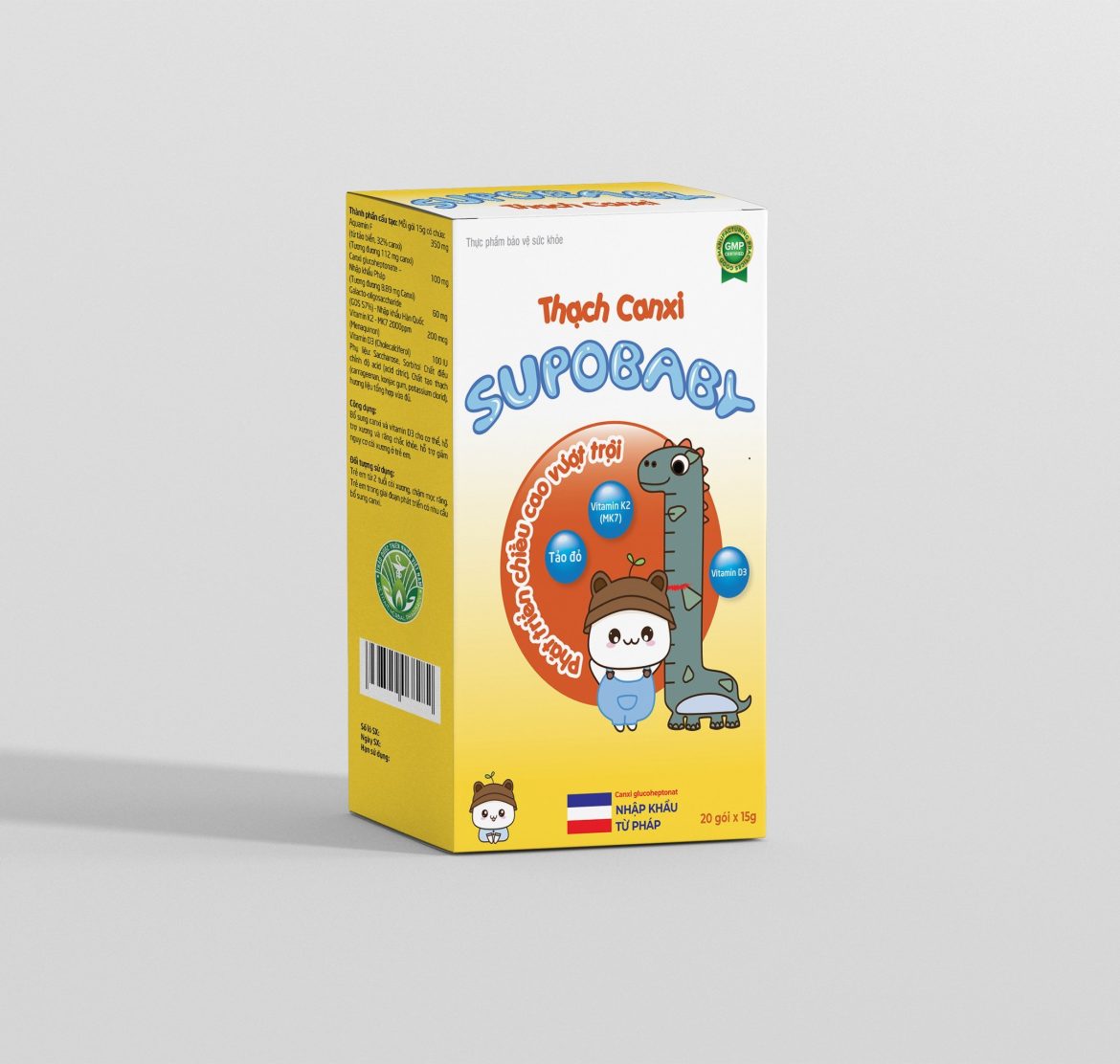 Thạch canxi Supo baby