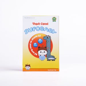 Combo 2 Hộp Thạch canxi SUPOBABY – giúp bé phát triển chiều cao vượt trội, hỗ trợ xương và răng chắc khỏe, giảm nguy cơ còi xương