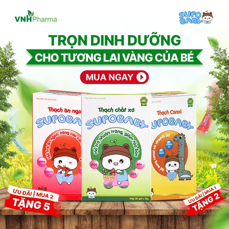 Thạch Dinh Dưỡng Supobaby: Sự lựa chọn tốt nhất cho sự phát triển toàn diện của trẻ nhỏ