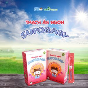 Thạch ăn ngon Supobaby – Bổ sung lysine và taurine hỗ trợ phát triển trí não