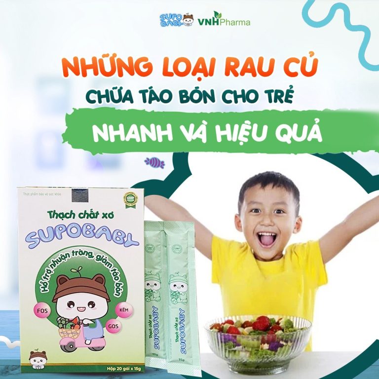 Trẻ táo bón ăn rau gì? các loại rau tốt nhất dành cho trẻ táo bón