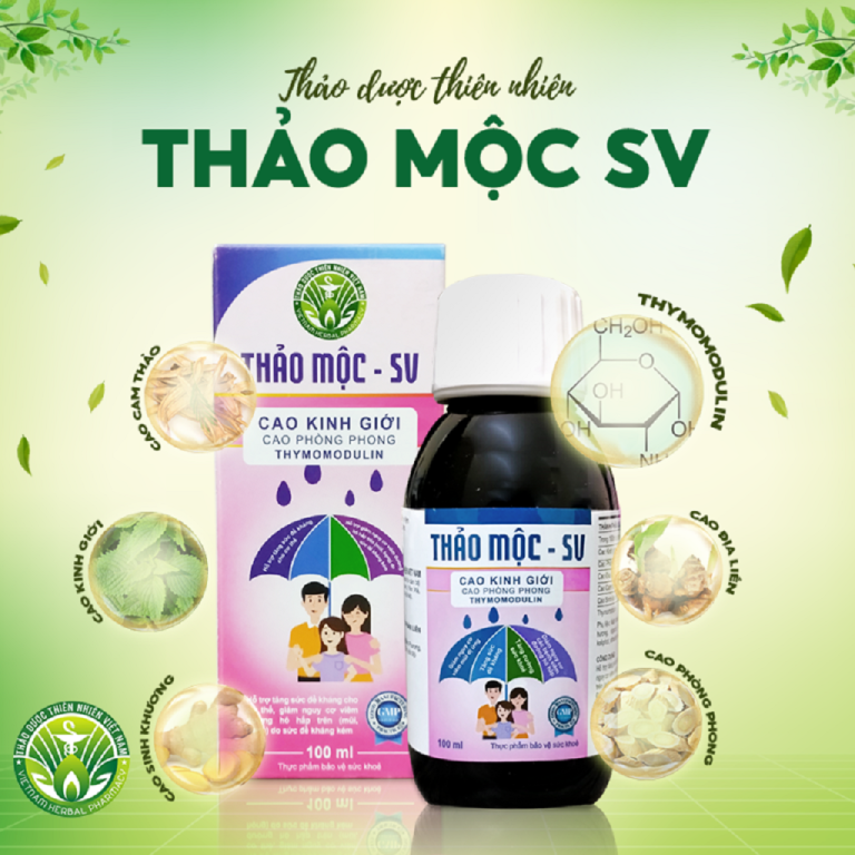 Thảo Mộc SV – Siro ho thảo dược Đông Y hiệu quả và an toàn